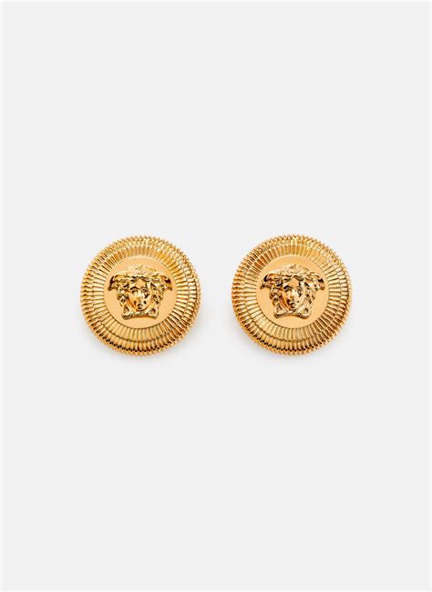 Boucles d'oreilles Versace Medusa pour Femme.